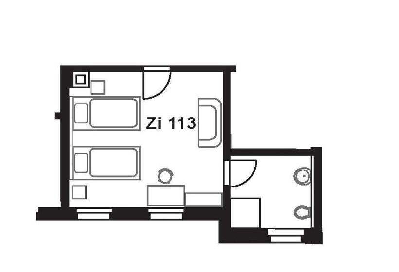 标准三人间, Bahnhof Balingen
