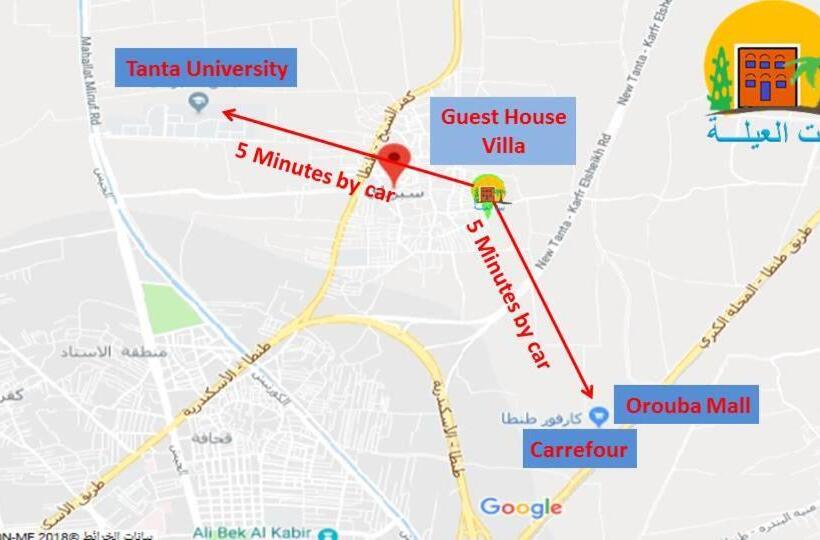 اتاق استاندارد با چشمانداز باغ, Rural Guest House فندق البيت الريفي