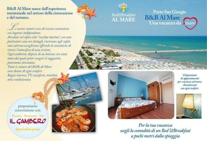 חדר סטנדרט, B&b Al Mare