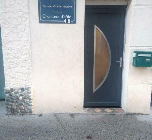 标准房带园景, Au Cœur De Saint Agrève   Chambres D Hôtes