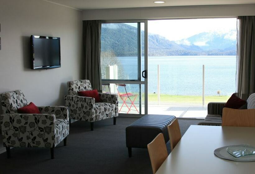 דירת דלוקס 2 חדרי שינה, Te Anau Lakeview Holiday Park & Motels