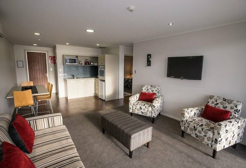 דירת דלוקס 2 חדרי שינה, Te Anau Lakeview Holiday Park & Motels