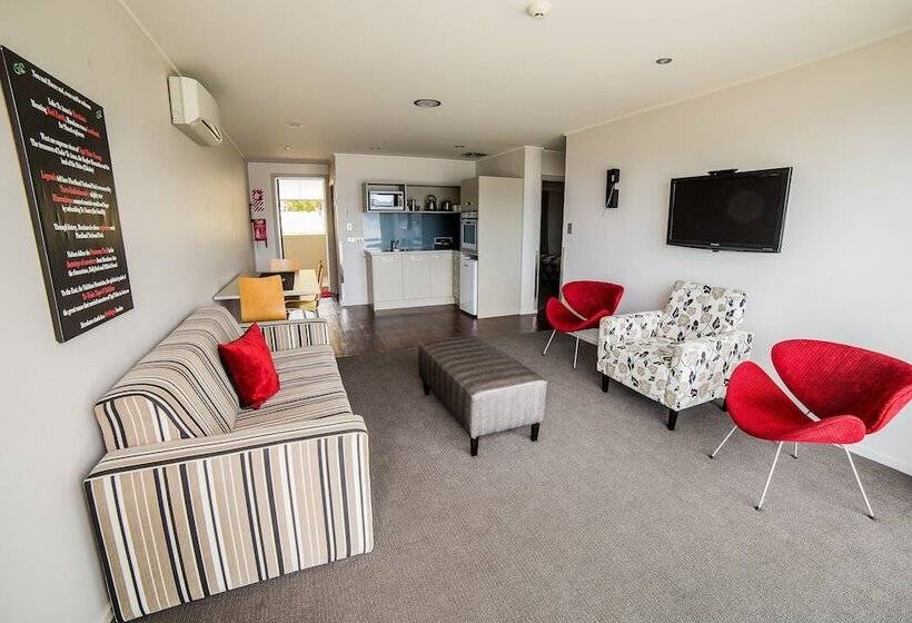 דירת דלוקס 2 חדרי שינה, Te Anau Lakeview Holiday Park & Motels