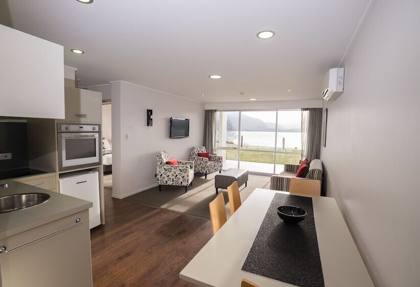 דירת דלוקס 2 חדרי שינה, Te Anau Lakeview Holiday Park & Motels