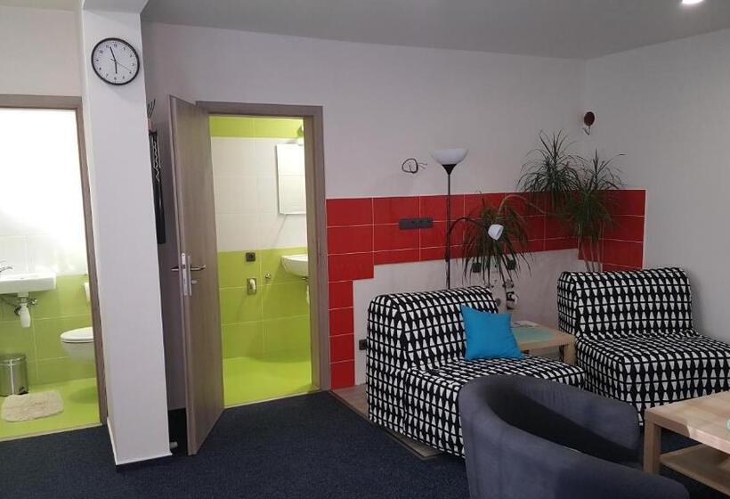 １ベッドルームアパートメント, Ubytování Němčičky