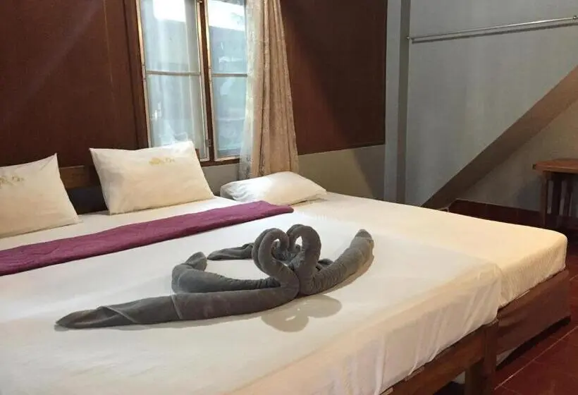 اتاق استاندارد با چشم‌انداز باغ, Big Fish Resort Koh Tao