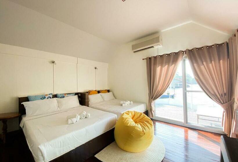 اتاق خانوادگی, ชอว์ งาทอง รีสอร์ต Chor Ngar Thong Erawan Kanchanaburi