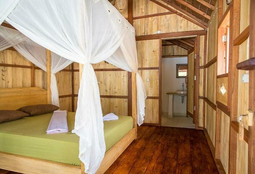 스탠다드 발코니 룸 바다 전망, Baracoco Bungalows