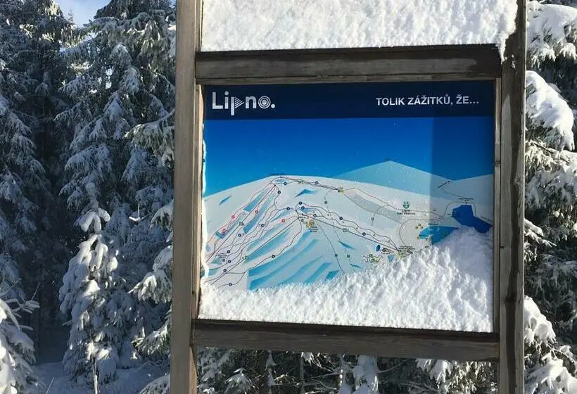 バルコニー付き１ベッドルームアパートメント, Apartments Lipno Serafin
