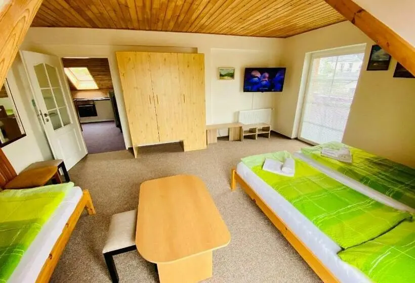 バルコニー付き１ベッドルームアパートメント, Apartments Lipno Serafin