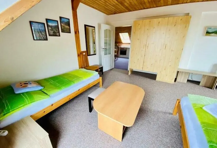 バルコニー付き１ベッドルームアパートメント, Apartments Lipno Serafin