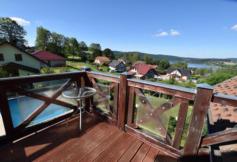 带1个卧室的带阳台的公寓, Apartments Lipno Serafin