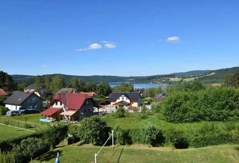 バルコニー付き１ベッドルームアパートメント, Apartments Lipno Serafin