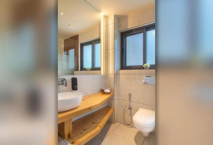 带1个卧室带观景的公寓, Echor Mandara Treevilla Dharamshala