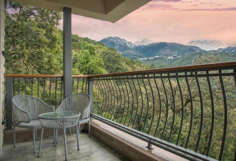 带1个卧室带观景的公寓, Echor Mandara Treevilla Dharamshala