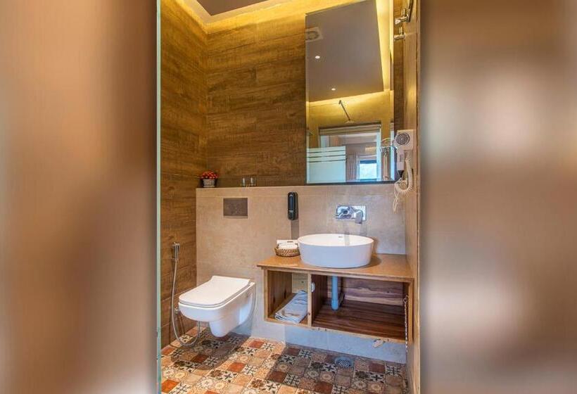 带大床的标准间, Echor Mandara Treevilla Dharamshala