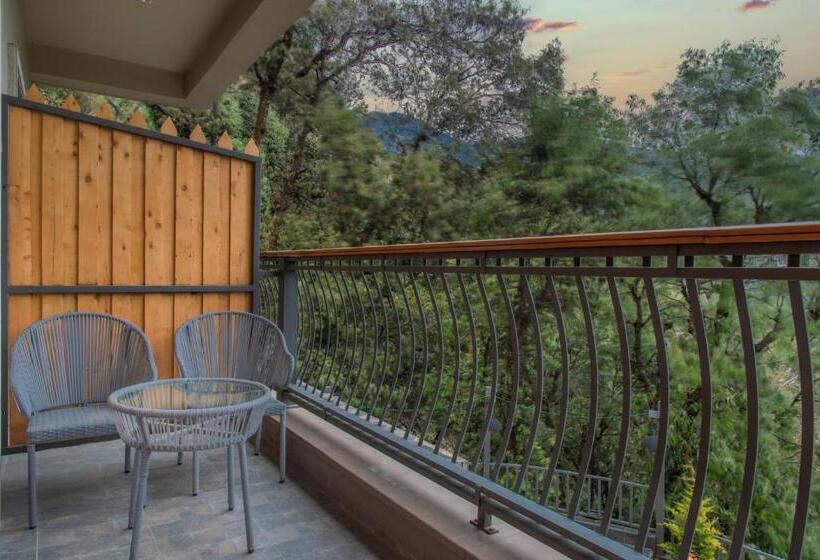 带大床的标准间, Echor Mandara Treevilla Dharamshala