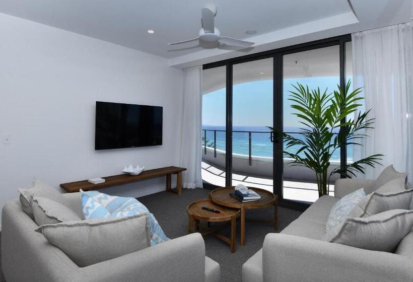 침실 1개 바다 전망 아파트, X Kirra Apartments