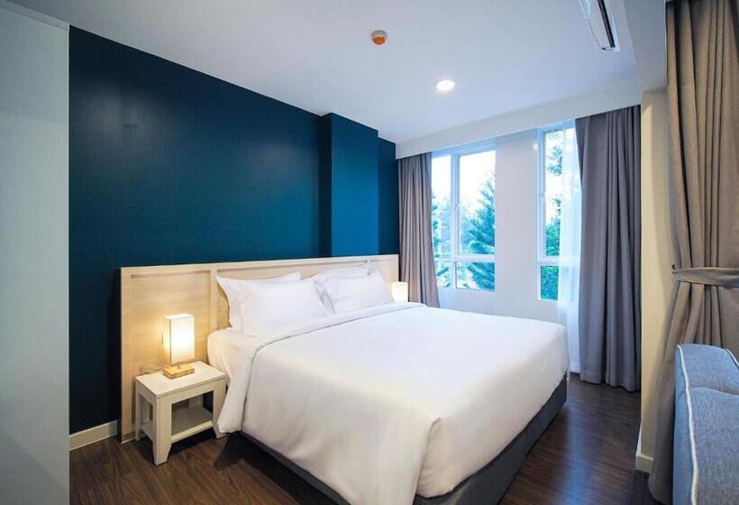 클래식 룸 킹 침대, Fortune Courtyard Khao Yai Hotel Official