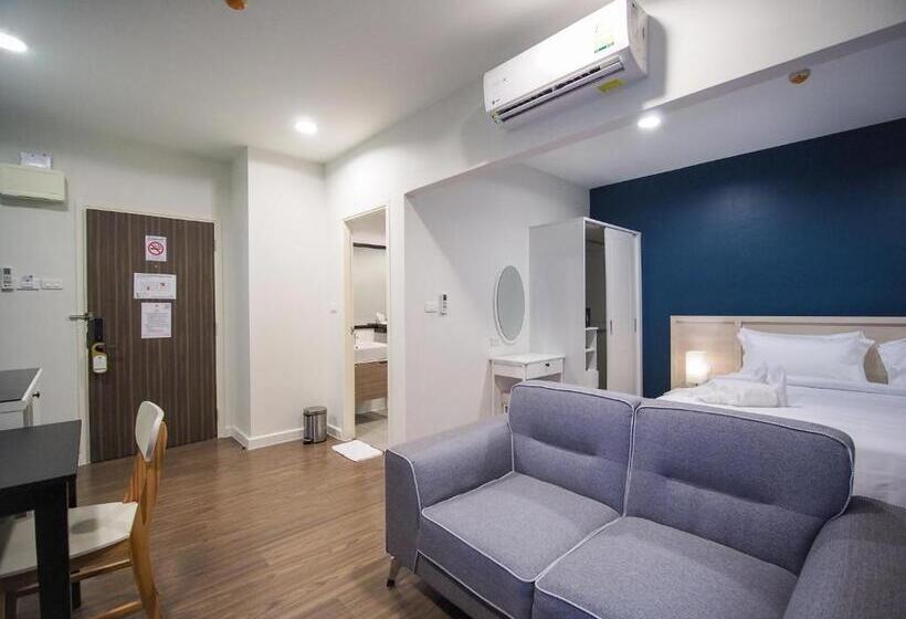 클래식 룸 킹 침대, Fortune Courtyard Khao Yai Hotel Official