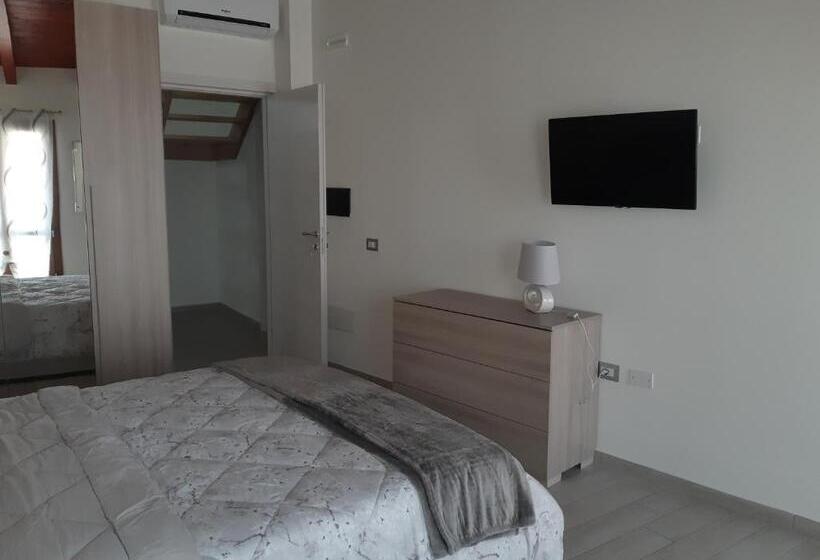 חדר דלוקס עם מרפסת, B&b La Genuina