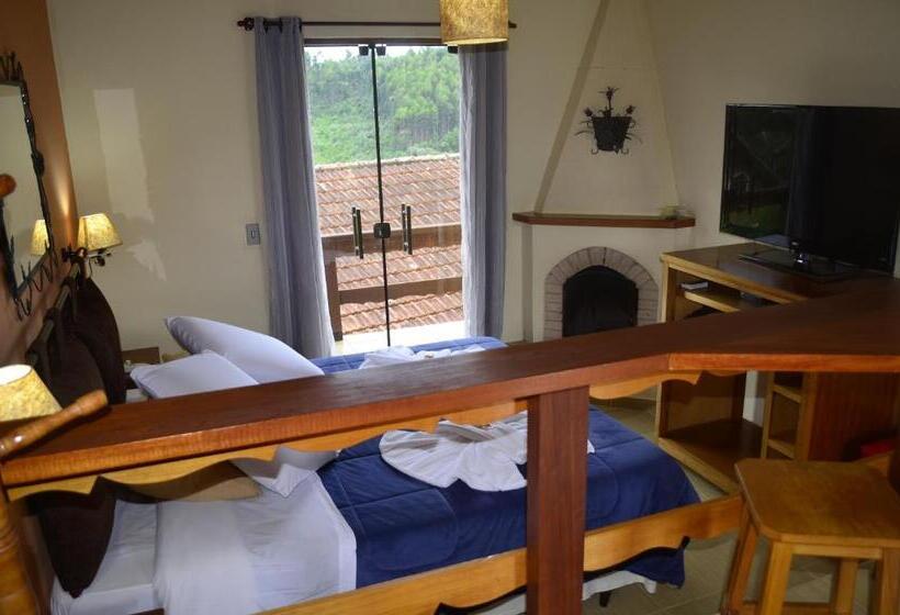 جناح مزوَّد بشرفة, Pousada Palma Chalés