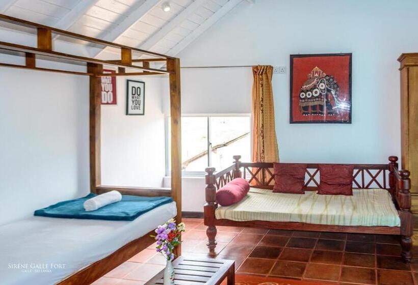 Triple Room Sea View, Sirène Galle Fort