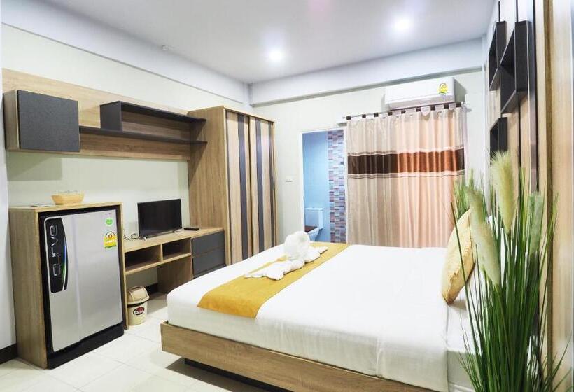 디럭스 룸 킹사이즈 침대, Supreme Place Sha Plus