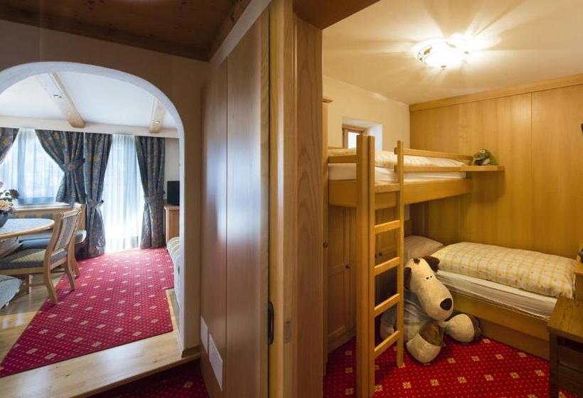 带2个卧室的高级套间, Alpen Hotel Corona