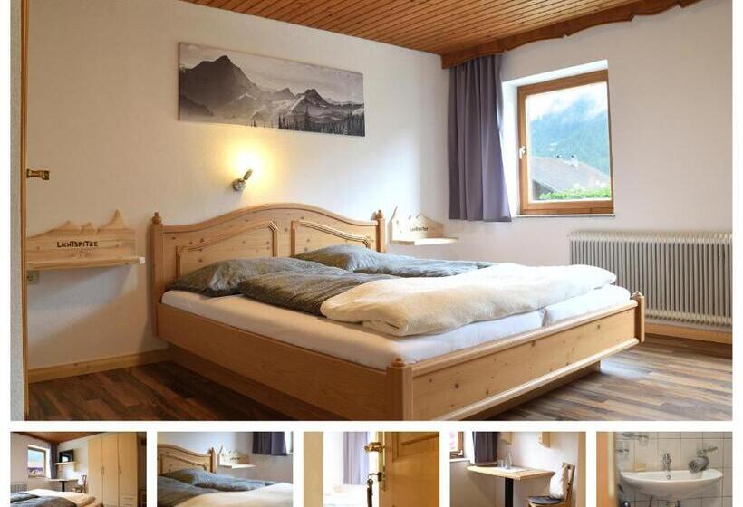 스탠다드 룸 산 전망, Pension Lichtspitze