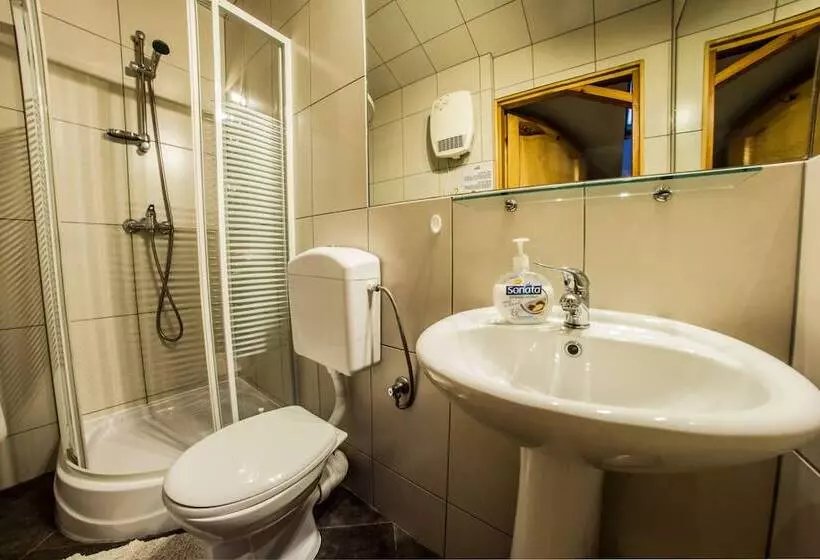 バス共有のスタンダードルーム, Top Hostel Pokoje Gościnne