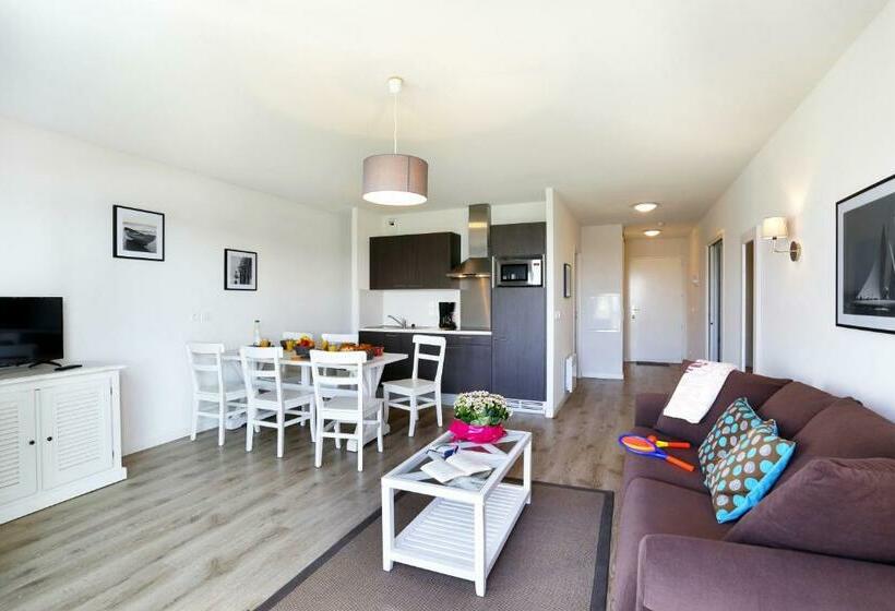 Апартаменты 1 Спальня, Résidence Néméa Les Balcons Des Pêcheurs