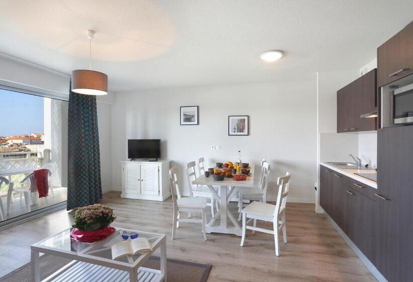 Апартаменты 1 Спальня, Résidence Néméa Les Balcons Des Pêcheurs