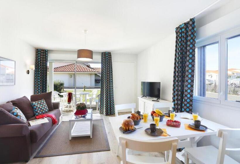 Апартаменты 2 Спальни, Résidence Néméa Les Balcons Des Pêcheurs