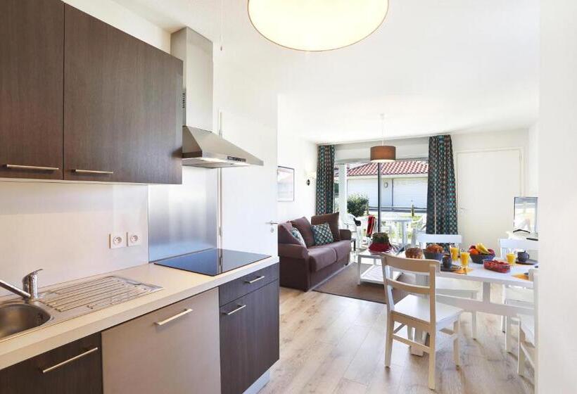 Апартаменты 2 Спальни, Résidence Néméa Les Balcons Des Pêcheurs