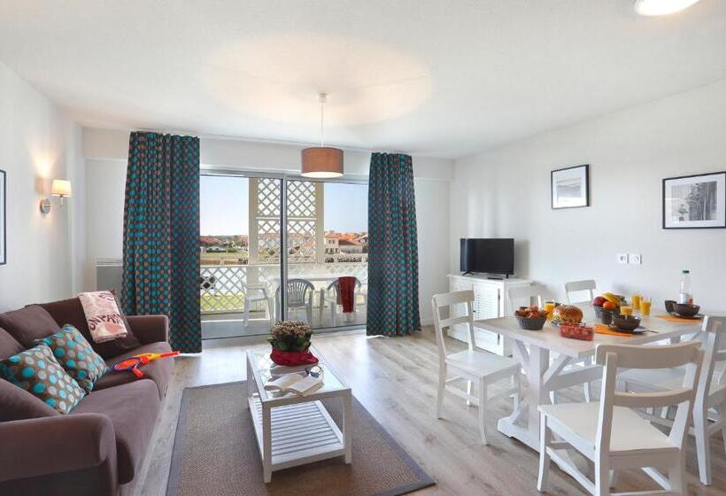 Апартаменты 2 Спальни, Résidence Néméa Les Balcons Des Pêcheurs