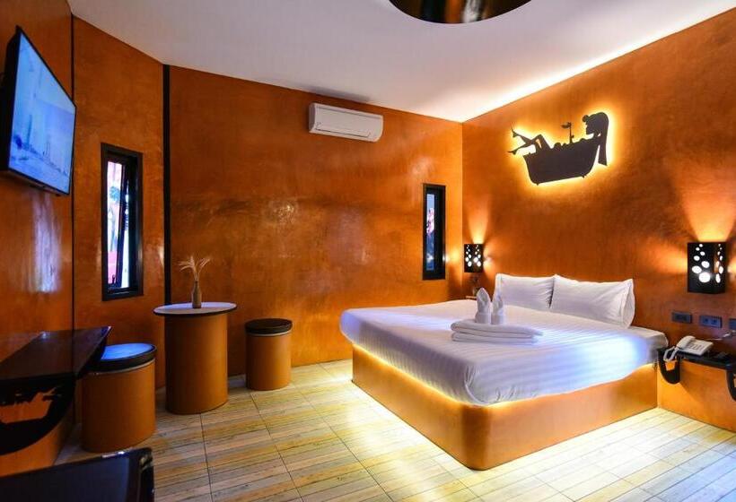 غرفة قياسية سرير كينج, Bedvilla Chiangrai