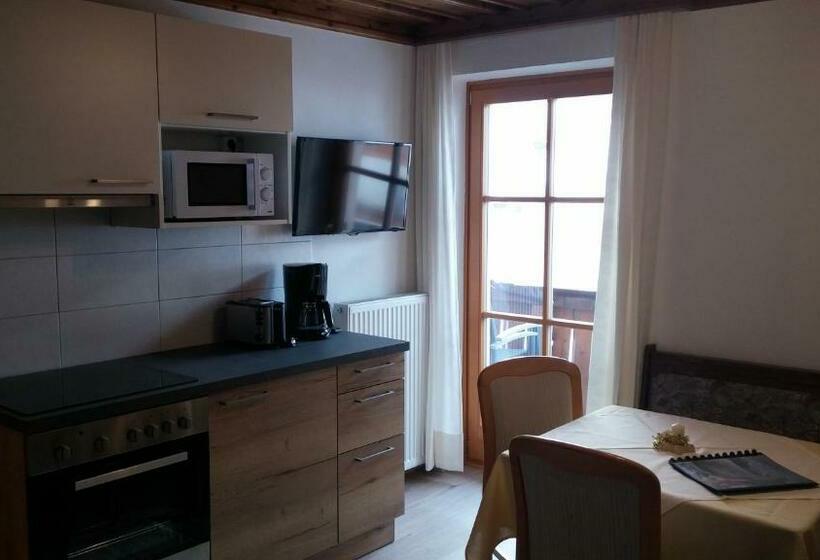 דירה בת חדר שינה 1 עם מרפסת, Cafe Pension Erbhof