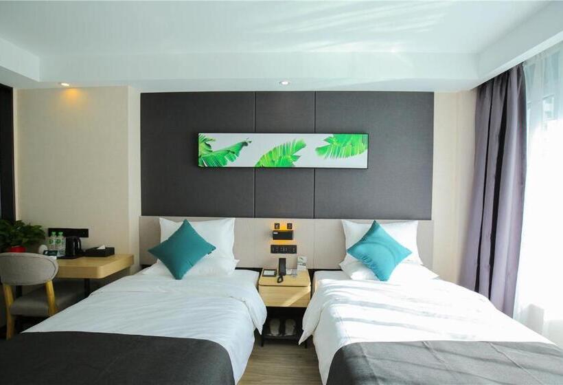 חדר פרמיום, Thank Inn Plus Lanzhou Dongfanghong Plaza Pingliang Road