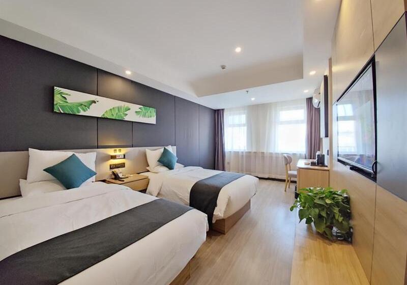 Номер Премиум, Thank Inn Plus Lanzhou Dongfanghong Plaza Pingliang Road