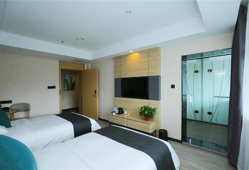 Номер Премиум, Thank Inn Plus Lanzhou Dongfanghong Plaza Pingliang Road