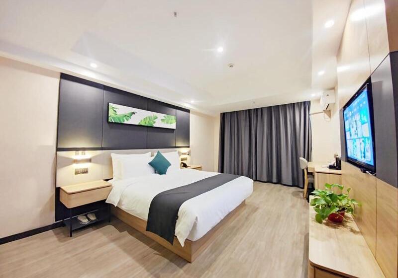 חדר סטנדרטי פלוס, Thank Inn Plus Lanzhou Dongfanghong Plaza Pingliang Road