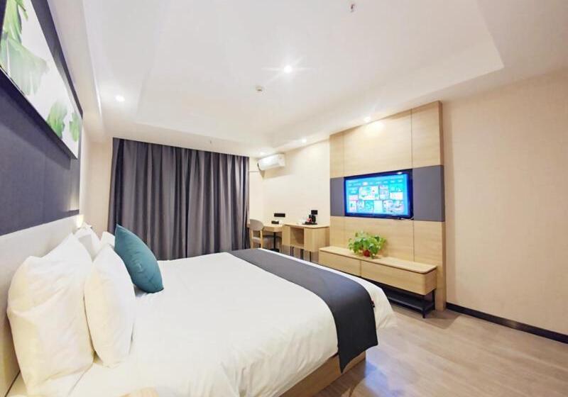 חדר סטנדרטי פלוס, Thank Inn Plus Lanzhou Dongfanghong Plaza Pingliang Road