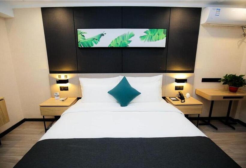 חדר סטנדרט, Thank Inn Plus Lanzhou Dongfanghong Plaza Pingliang Road