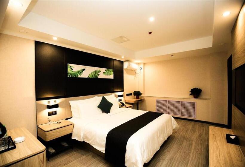 חדר סטנדרט, Thank Inn Plus Lanzhou Dongfanghong Plaza Pingliang Road