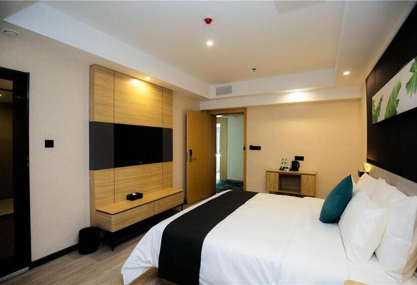 חדר סטנדרט, Thank Inn Plus Lanzhou Dongfanghong Plaza Pingliang Road