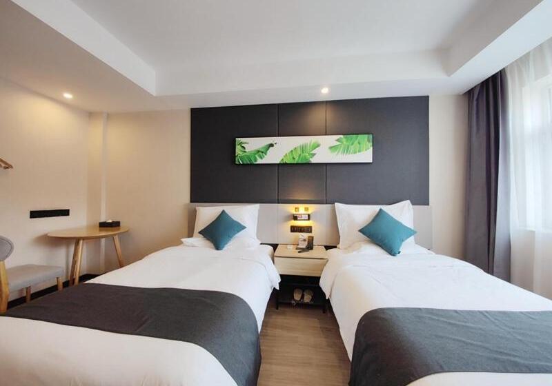 חדר פרמיום, Thank Inn Plus Lanzhou Dongfanghong Plaza Pingliang Road