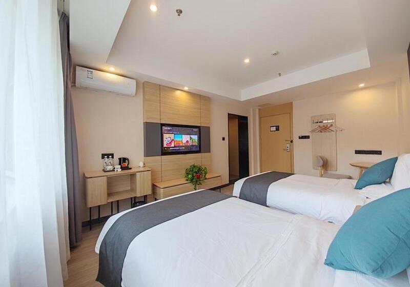 חדר פרמיום, Thank Inn Plus Lanzhou Dongfanghong Plaza Pingliang Road