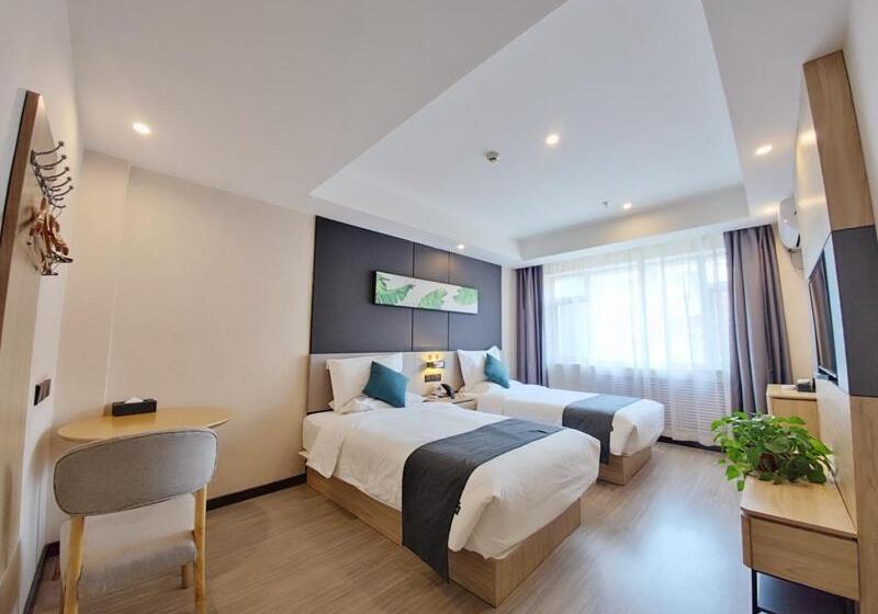 חדר פרמיום, Thank Inn Plus Lanzhou Dongfanghong Plaza Pingliang Road