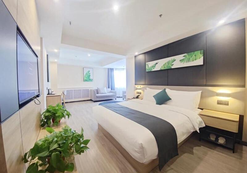 חדר פרמיום, Thank Inn Plus Lanzhou Dongfanghong Plaza Pingliang Road